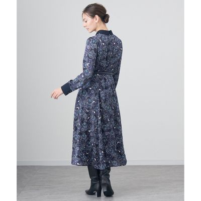 美品♡ANAYI 23年 完売商品 タロットプリントシャツワンピース定価5.9万 美品♡ANAYI 23年 完売商品 タロットプリントシャツワンピース