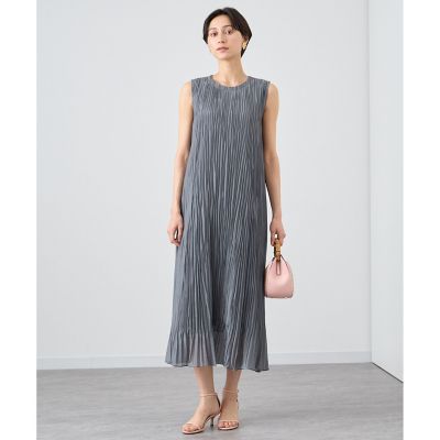 【限定販売】 シルクコットンローンプリーツワンピース | 三越 | ANAYI/アナイ ワンピース