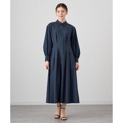 ブロードタックフレアワンピース