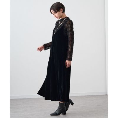 ベロアキャミソールワンピース | ANAYI/アナイ | 三越伊勢丹オンライン