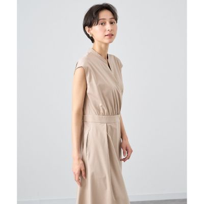 美品　アナイ　24SS トリコットカシュクール ワンピース 36 ANAYI 24SS トリコットカシュクール ワンピース 36 ブルー
