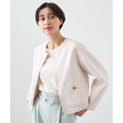 パールグログランショートコート