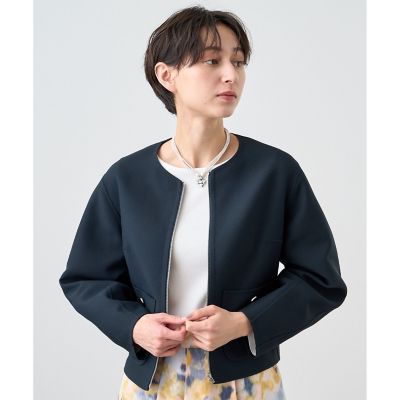 パールグログランショートコート