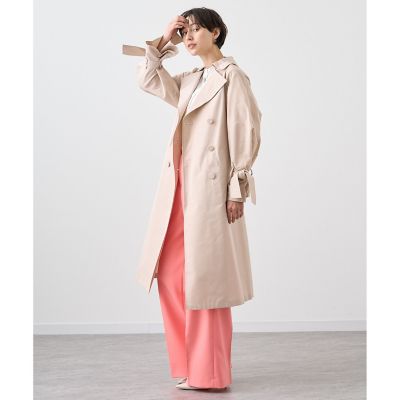 新品未使用　ANAYI アナイ　シャイニータフタドレストレンチコート　ピンク　S シャイニータフタドレストレンチコート | ANAYI/アナイ | 三越