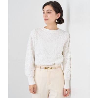 アナイ ANAYI 24SS エトワールジャガードフェザー プルオーバー シャギーニット 長袖 36 ネイビー 紺 楽天市場】【SALE／40%OFF】エトワールジャガードフェザー プル