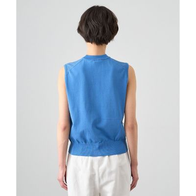 【セットアップ対応商品】フランジャプリントノースリーブ　プルオーバー