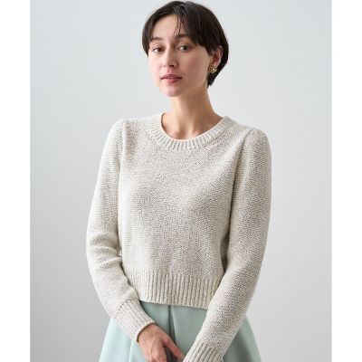 ラメブークレクルーネック プルオーバー | ANAYI/アナイ | 三越