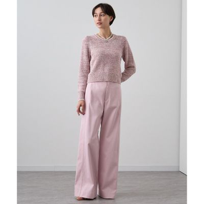 ラメブークレクルーネック プルオーバー | ANAYI/アナイ | 三越伊勢丹