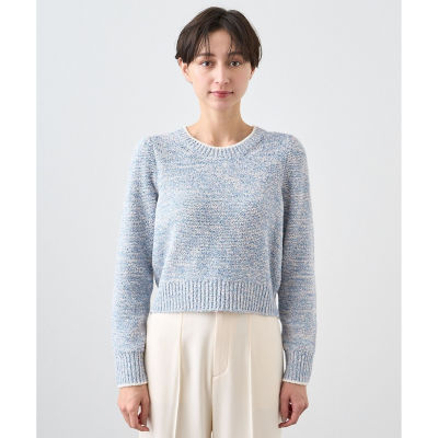 ラメブークレクルーネック プルオーバー | ANAYI/アナイ | 三越伊勢丹