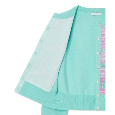 【セットアップ対応商品】ツイードドッキングジャケット　カーディガン