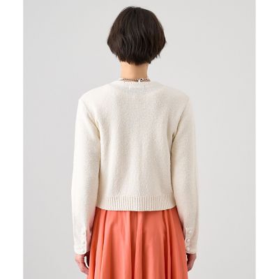 新品未使用 ANAYI アナイ メランジブークレ カーディガン 楽天市場】【SALE／50%OFF】メランジブークレ カーディガン