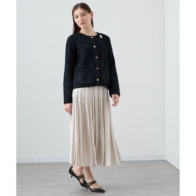 アナイ モールコンビポケットカーディガン モールコンビポケットカーディガン | ANAYI/アナイ | 三越伊勢丹