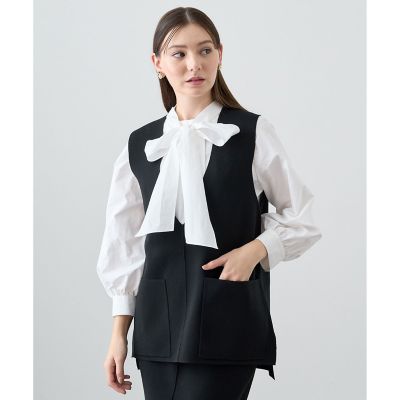 【セットアップ対応商品】ミラノリブポケットジレ