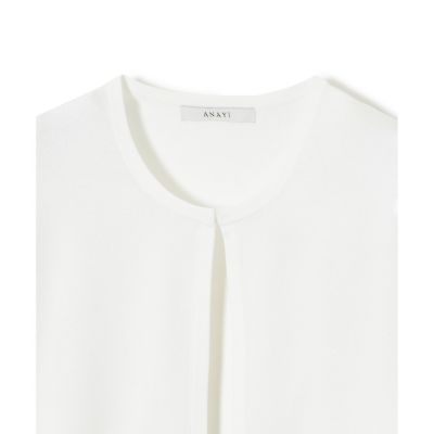 レーヨンナイロン天竺クルーネックカーディガン | ANAYI/アナイ | 三越