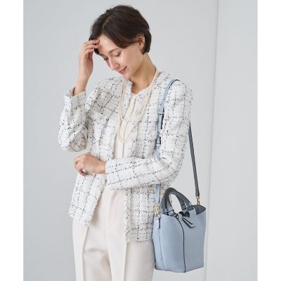 ◇ステッチコンビショルダーバッグ | ANAYI/アナイ | 三越伊勢丹