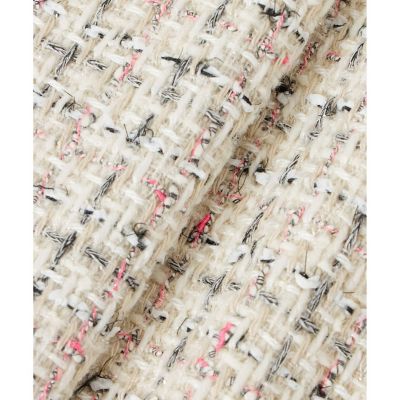 【セットアップ対応商品】ファンシーラメツイードブルゾン