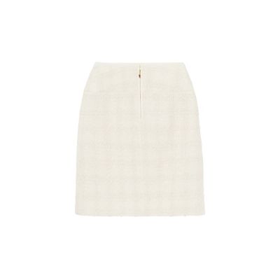 【セットアップ対応商品】ミックスヤーンツイードミニ　スカート