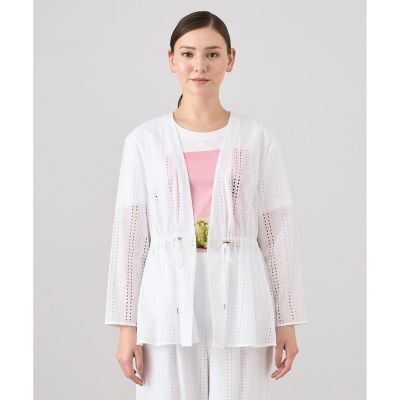 【セットアップ対応商品】レース刺繍ストリング　ジャケット