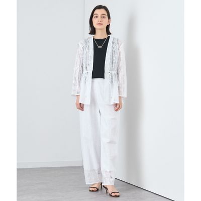 【セットアップ対応商品】レース刺繍ストリング　ジャケット