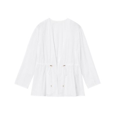 【セットアップ対応商品】レース刺繍ストリング　ジャケット