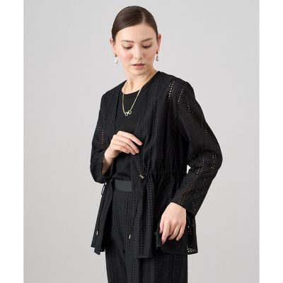 【セットアップ対応商品】レース刺繍ストリング　ジャケット