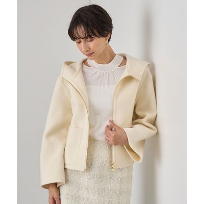 ANAYI リバーシャルムフードコート シャルムリバービッグカラーコート|ANAYI OFFICIAL ONLINE STORE