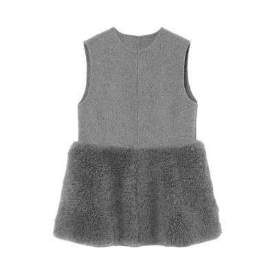 アナイ　ANAYI ワッフルツイードペプラムジレ グレー色　サイズ38 新品同様 楽天市場】【SALE／40%OFF】【セットアップ対応商品】ワッフル