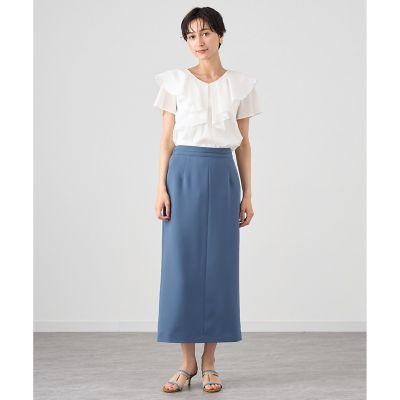 【セットアップ対応商品】パウダリータイトロング　スカート