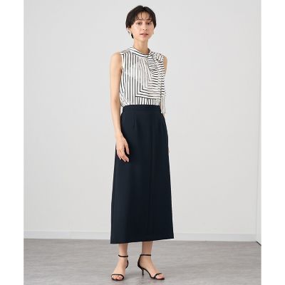 【セットアップ対応商品】パウダリータイトロング　スカート