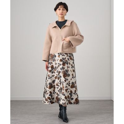 フラワージャガード スカート | ANAYI/アナイ | 三越伊勢丹オンライン