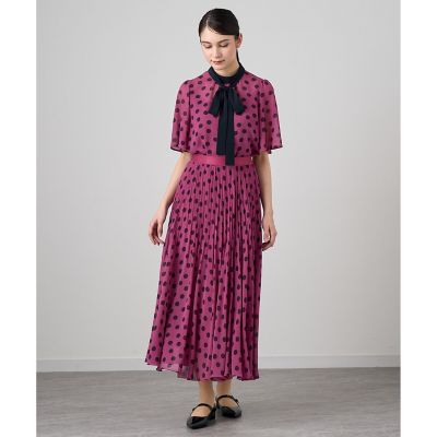 セットアップ対応商品】ポルカドットプリーツ スカート | ANAYI
