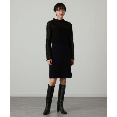【セットアップ対応商品】スーパージロンニット　スカート