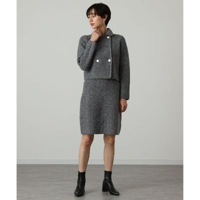 【セットアップ対応商品】スーパージロンニット　スカート