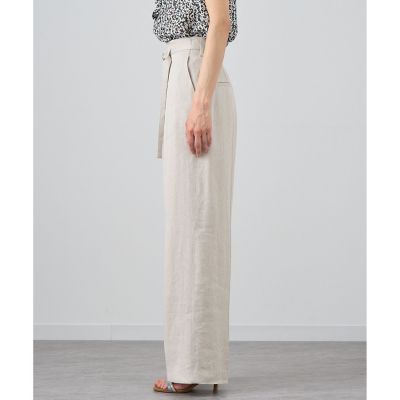 セットアップ対応商品】リネンストレッチワイドパンツ | ANAYI