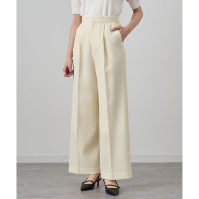 【セットアップ対応商品】ワッフルツイードワイドパンツ
