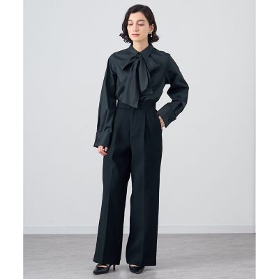 【セットアップ対応商品】ワッフルツイードワイドパンツ