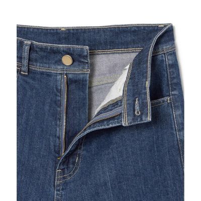 ストレッチデニムワイドパンツ