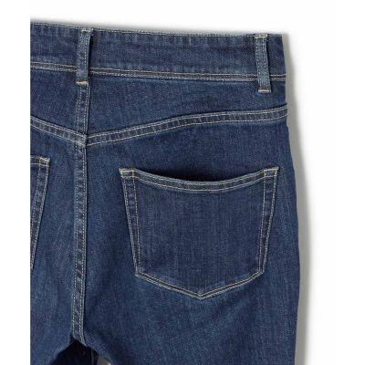 ストレッチデニムストレートパンツ