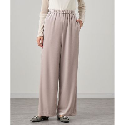 トリアセベロアストレートパンツ