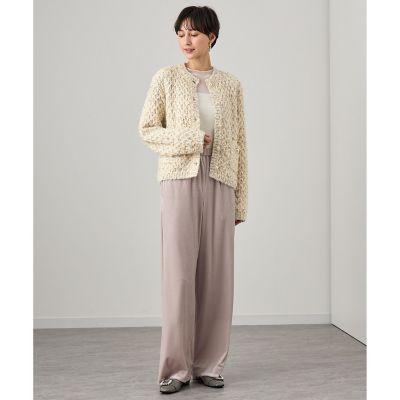 トリアセベロアストレートパンツ