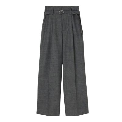 【セットアップ対応商品】サキソニーストレッチワイドパンツ