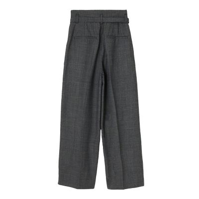 【セットアップ対応商品】サキソニーストレッチワイドパンツ