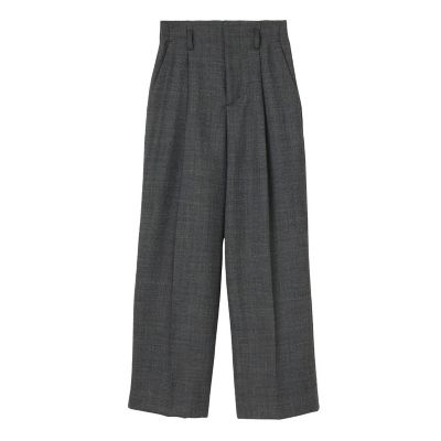 【セットアップ対応商品】サキソニーストレッチワイドパンツ