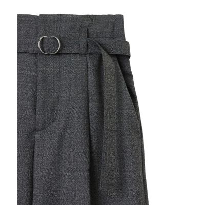 【セットアップ対応商品】サキソニーストレッチワイドパンツ