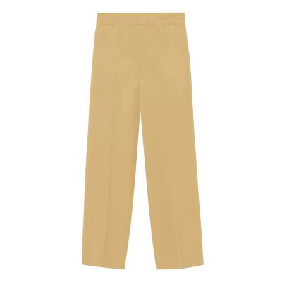 セットアップ対応商品】ウールサテンストレートパンツ | ANAYI