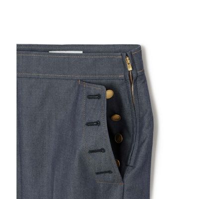 【セットアップ対応商品】ウールデニムライクマリンパンツ