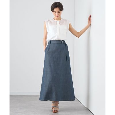 シアーオーガンジーポケット付き　ブラウス