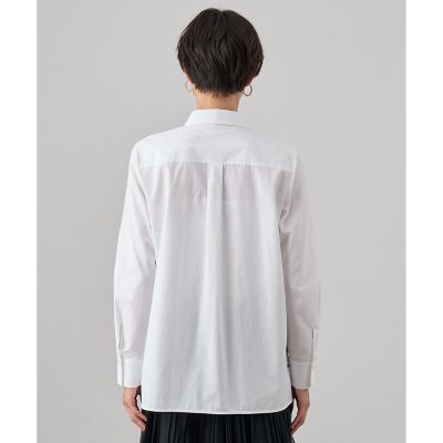 ブロード刺繍シャツ