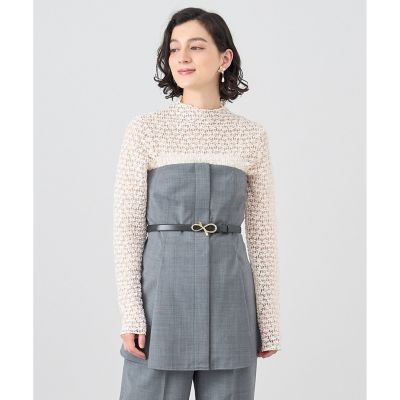 ANAYI/アナイ 【セットアップ対応商品】ウールトロピカルビスチェ