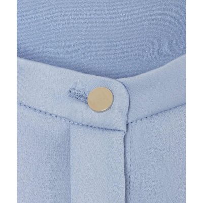 ハンマーサテンパフ袖ブラウス